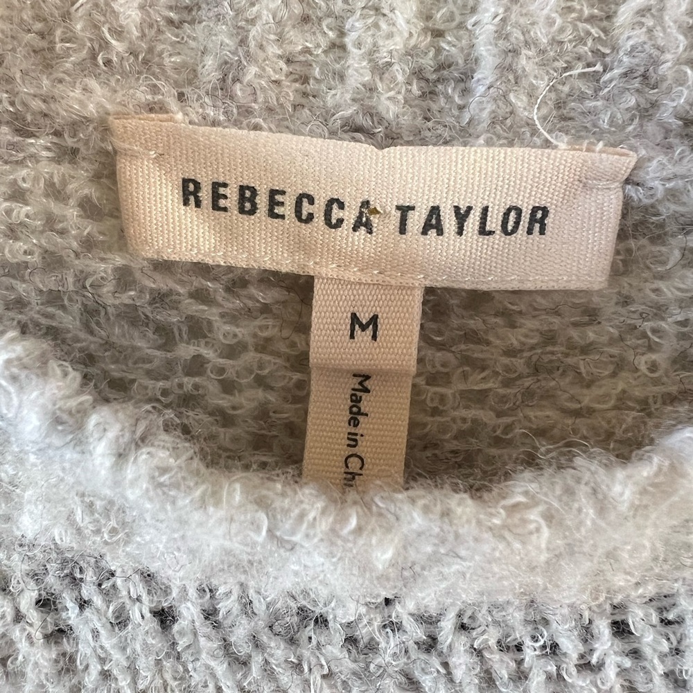 Rebecca Taylor Diagonal Ruffle Sweater - Picture 6 of 7
